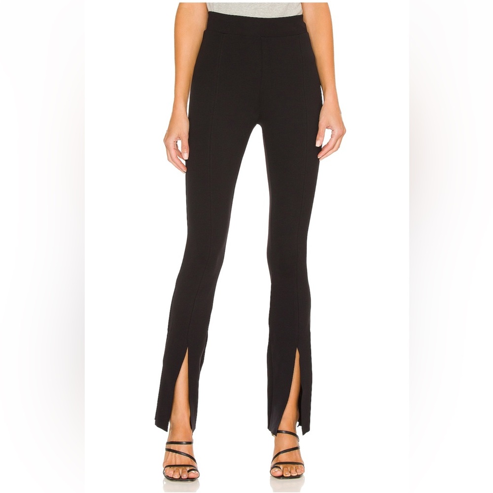 Commando Neoprene Split Front Pant- Black